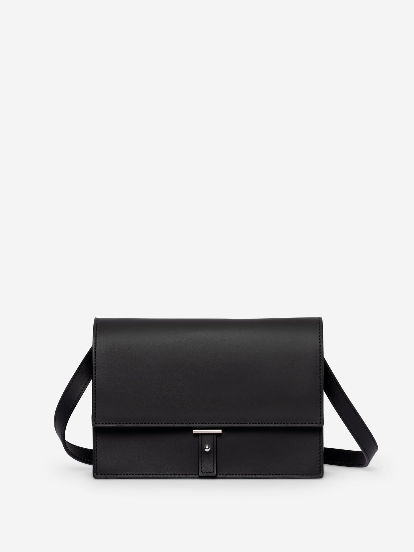 AB 10 Schultertasche Schwarz