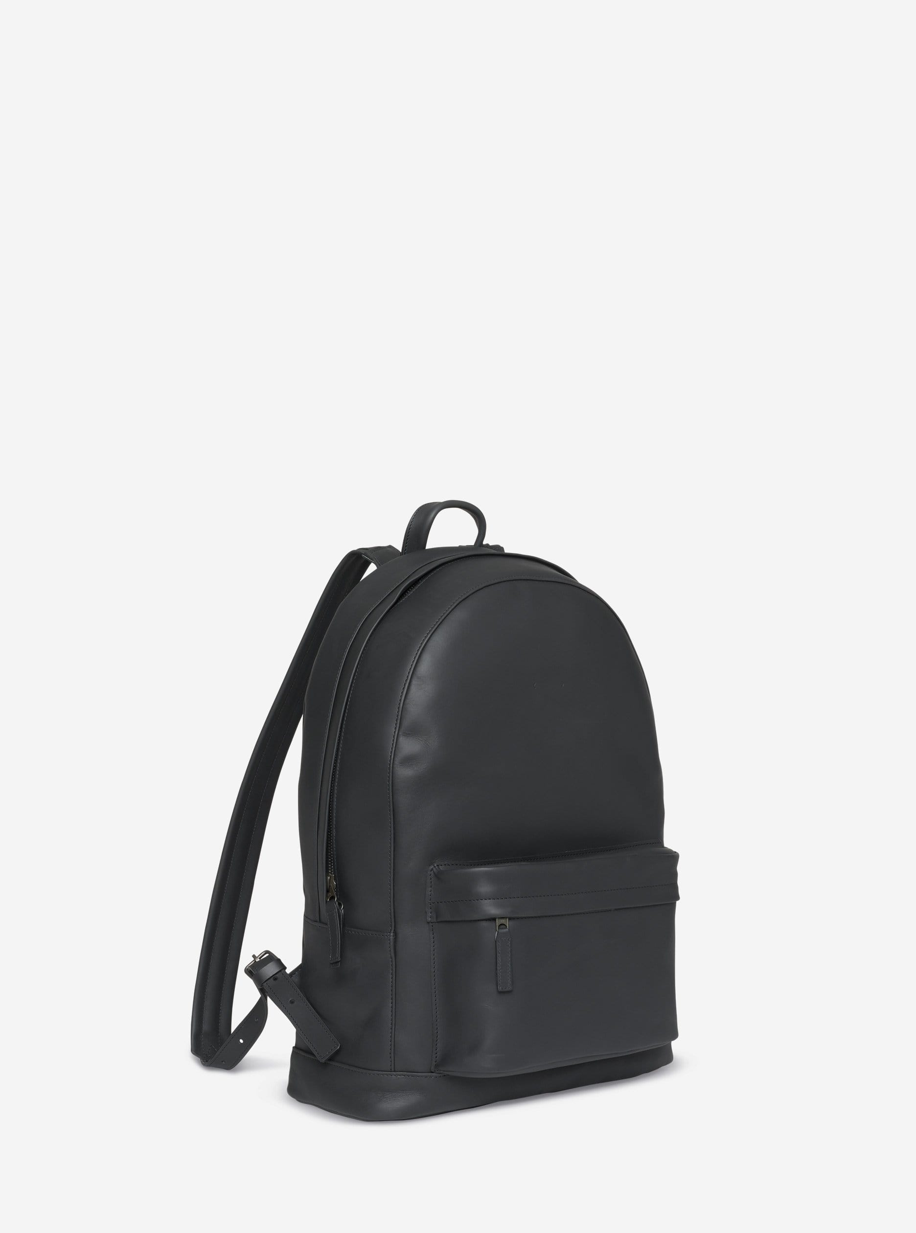 black patent leather ca6 backpack Classic leather backpack CA 6 in Black